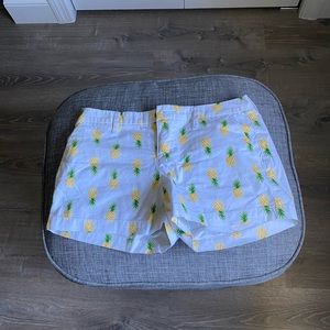 Old navy pineapple shorts